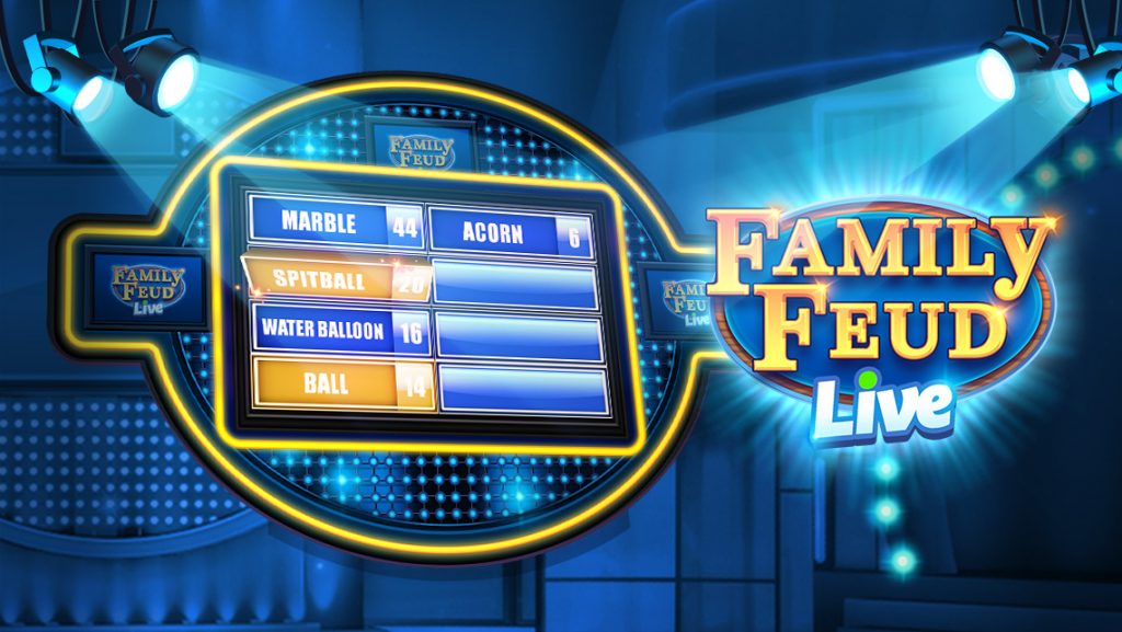 set up a game of family feud